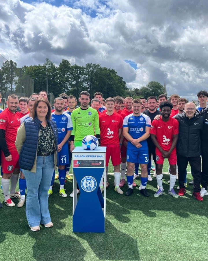 Les Pompes Funèbres de l'Ouest soutiennent l'ESDP pour son dernier match de la saison
